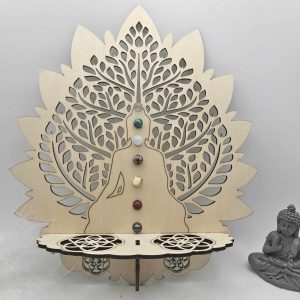 Etagère Bouddha 7 chakras