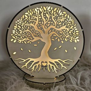 Lampe lumineuse - Arbre de vie