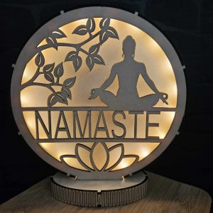 Lampe " NAMASTE "
