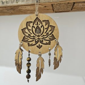 Suspension en bois