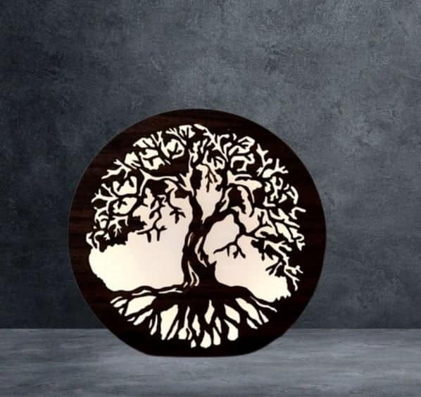 Nouvelle Lampe Arbre de Vie