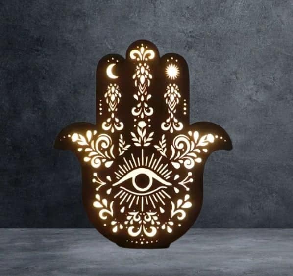 Nouvelle Lampe - Main de Fatma