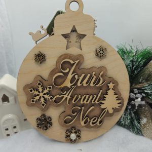 Décoration " Décompte de Noël "  v3