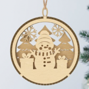 Décoration Bonhomme de neige V3