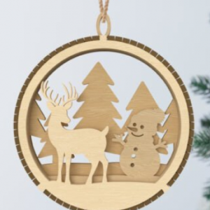 Décoration Cerf