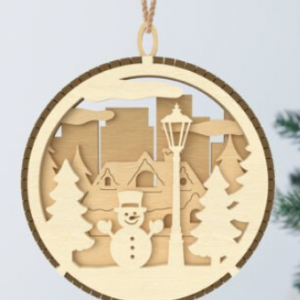 Décoration Bonhomme de neige