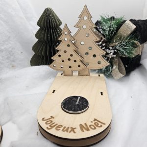 Bougeoir Thème Noël