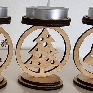 Bougeoir sapin