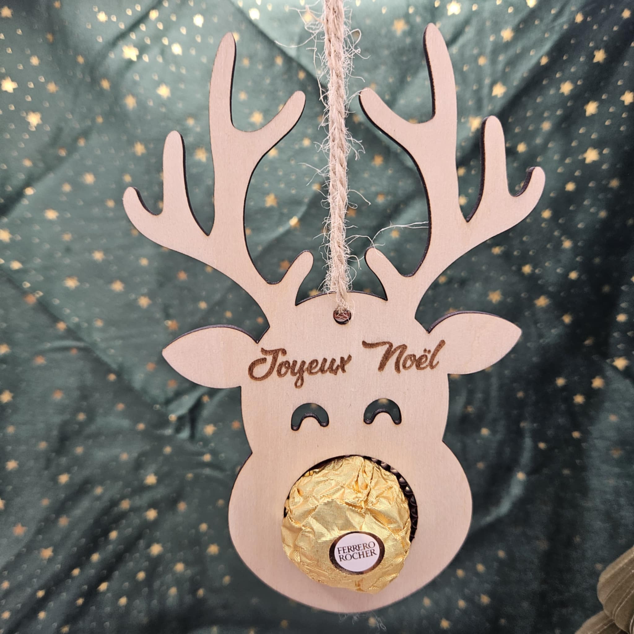 Ornement "Rudolph gourmand"