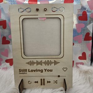 Cadre photo " Song " en bois