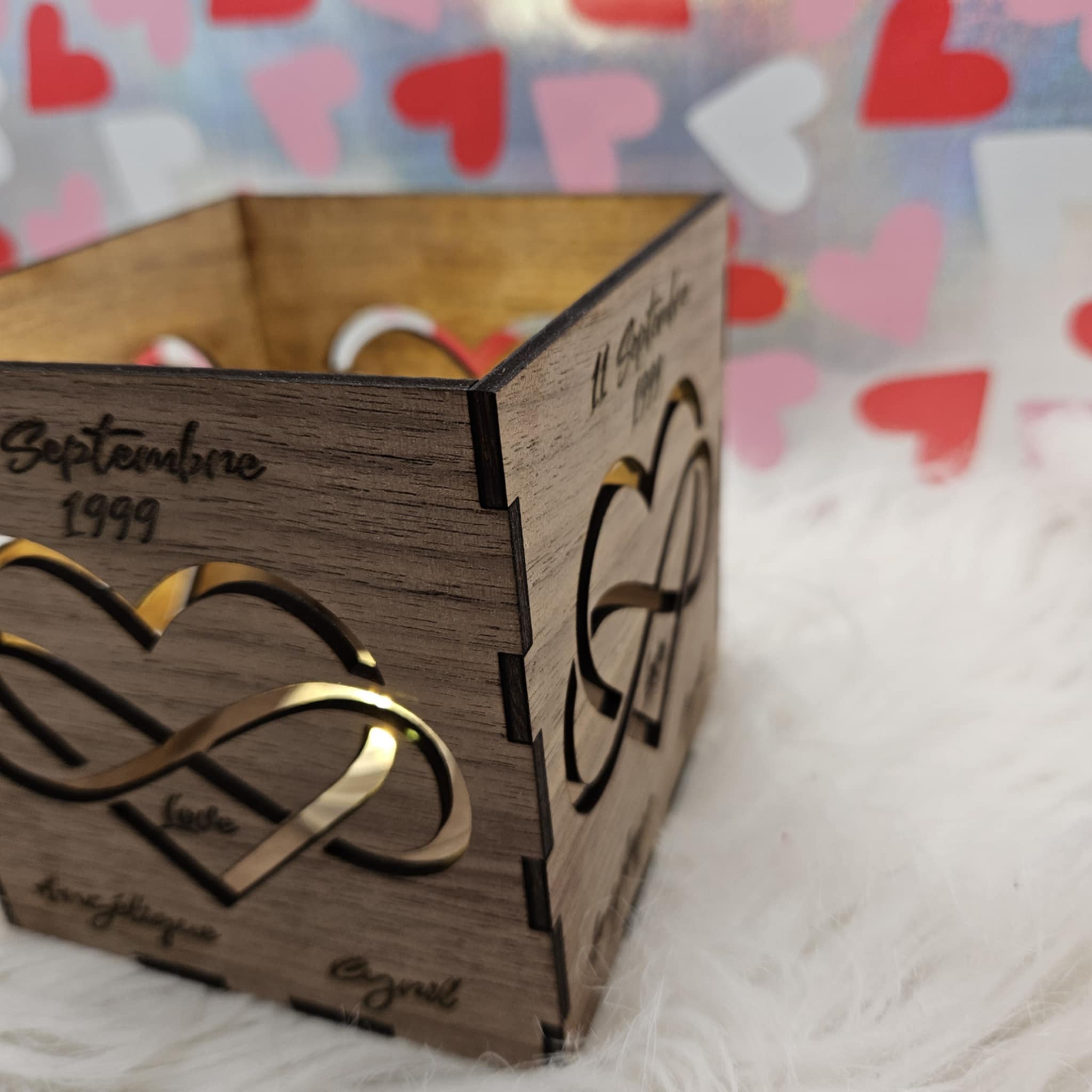 Boite photophore Amour éternel – Image 2