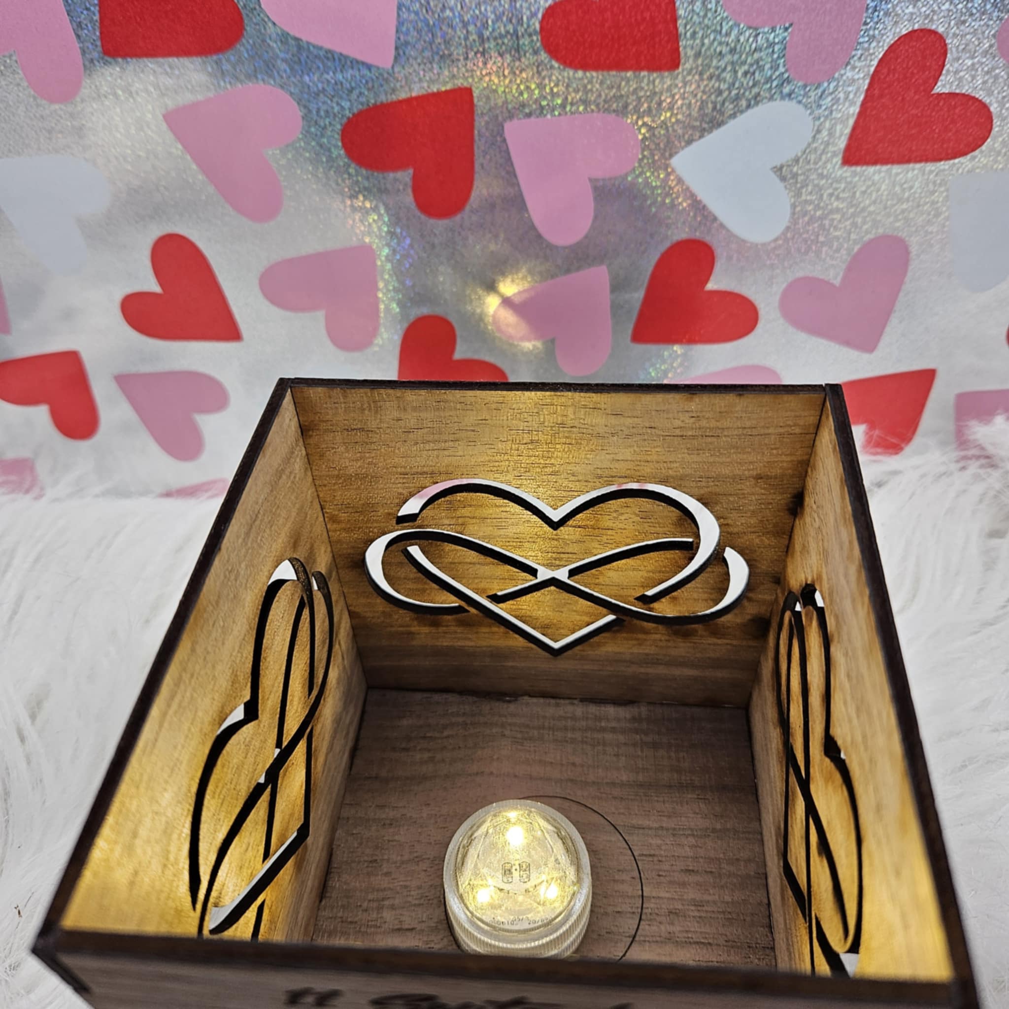 Boite photophore Amour éternel – Image 3