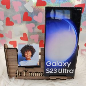 Support téléphone avec 4 photos