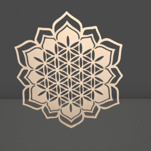 Fleur de Vie " Lotus " v2
